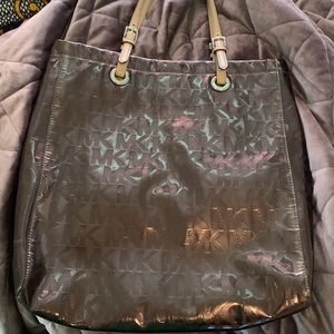 Silver Michael Kors Bag